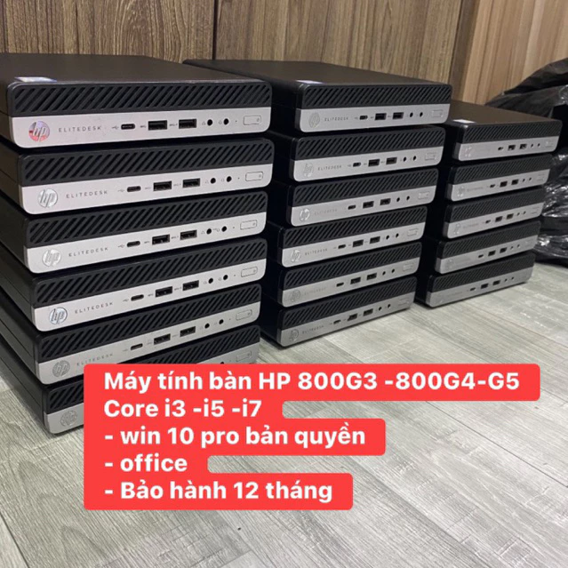 Máy tính pc Hp mini 400G3-800G3/ 800G4/800g5 / i5 6500T/ i7 6700T/ i5 8500T/ i7 8700T