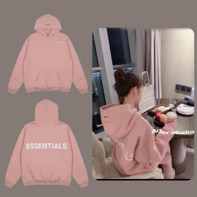 Áo Hoodie ESSENTIALS cá tính dày dặn cao cấp, áo nỉ Unisex rộng dễ phối đồ Hàn quốc