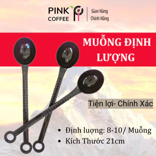 Muỗng Định Lượng Muỗng Đong Bột Cà Phê 8-10g Chất Liệu Nhựa PP An Toàn Tiện Lợi Pink Coffee