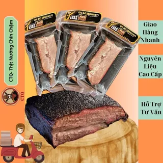 [CTQ BBQ][Giao hàng Hỏa tốc]  Gói Brisket - Ức Bò 10h chuẩn vị Texas