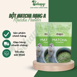 Bột Matcha hữu cơ hạng A - Dragon Superfoods 100gr