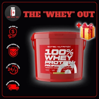 100% Whey Protein Professional 5kg [+1 QUÀ 0đ] | Sữa Tăng Cơ Cho Gymer - Chính Hãng SCITEC