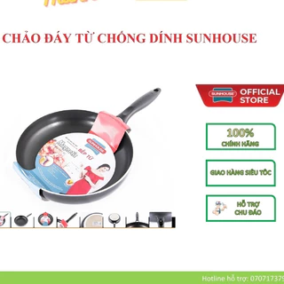 Chảo đáy từ chống dính SUNHOUSE size 24-26-28-30cm