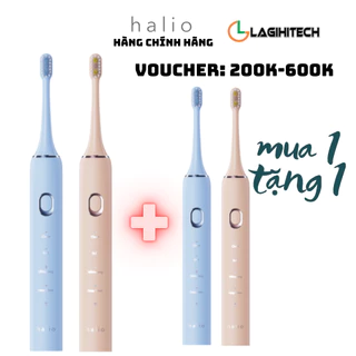 Bàn Chải Đánh Răng Điện Halio Sonic SmartClean Electric Toothbrush - Hàng Chính Hãng Halio