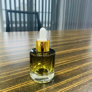 lọ serum 30ml-màu xanh rêu