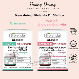 Kem dưỡng giảm mụn, mờ thâm Bielenda Dr Medica Anti Acne CREAM 50ml