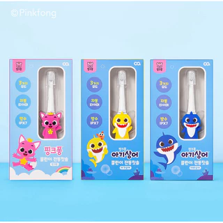 BÀN CHẢI ĐIỆN PINKFONG BABYSHARK CHO BÉ HÀN QUỐC