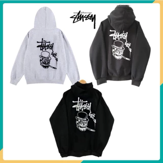 Áo Hoodie STUSSY Smoke đường phố độc đáo, áo nỉ Unisex nam nữ - Full bọc tag