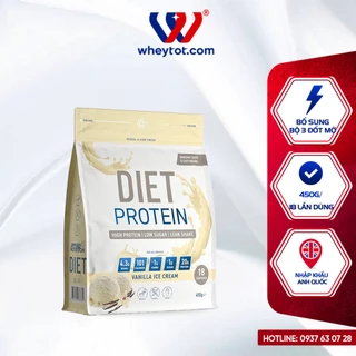 Bột Whey Protein Applied Nutrition Diet Whey 450G bổ sung protein, tăng cơ, giảm mỡ