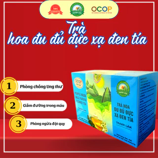 Trà Hoa Đu Đủ Đực Xạ Đen Tía Thanh Lâm