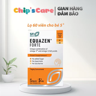 Viên EQUAZEN 5+ bổ sung dha cho bé từ 5 tuổi