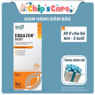 DHA Equazen cho bé từ 6 tháng -3 tuổi mẫu mới