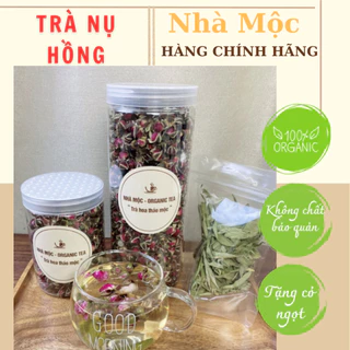 Trà Hoa Hồng Nhà Mộc Tặng Cỏ Ngọt