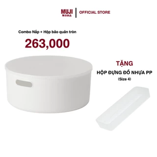 Hộp Đựng Đồ Nhựa Pp 1/2/3/4 MUJI