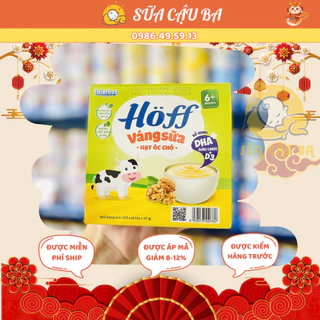 Váng Sữa Hoff vị HẠT ÓC CHÓ - 1 LỐC (4 hộp x 55g)