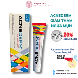 Kem giảm Mụn và thâm Acne Derm 20% Azelaic Acid tuýp 20g