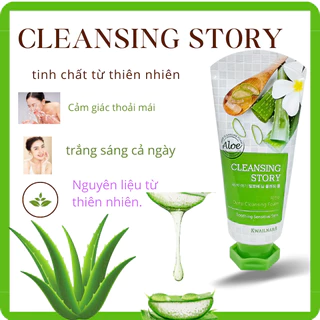 Sữa Rửa Mặt Nha Đam Kwailnara Cleansing Foarm Cao Cấp Hàn Quốc 120ml