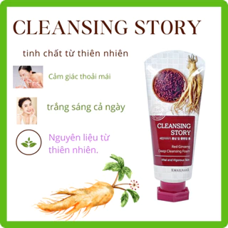 Sữa Rửa Mặt Nhân Sâm Kwailnara Cleansing Foarm Cao Cấp Hàn Quốc 120ml