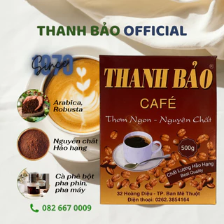 Cà phê THANH BẢO - Hộp 500g - Đặc sản Buôn Ma Thuột