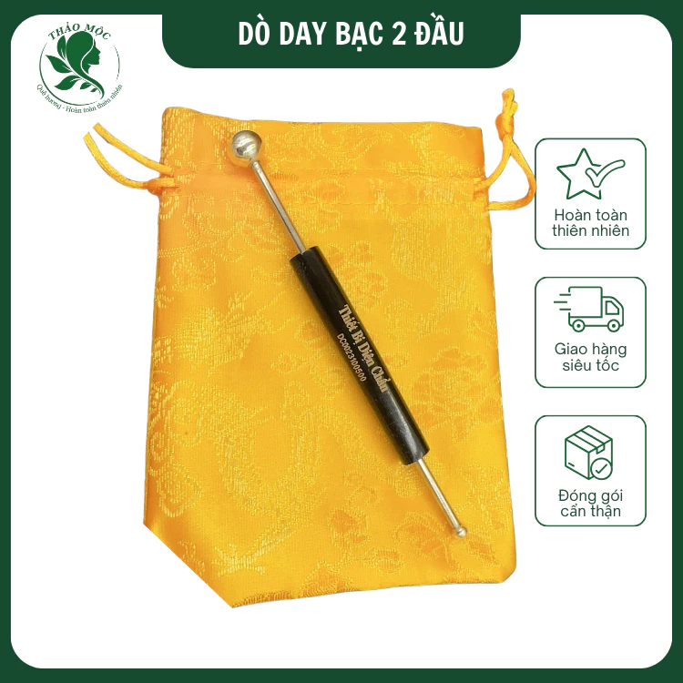 Dò Day Bạc 2 Đầu Đánh Gió Giải Cảm Thiết Bị Diện Chẩn Bùi Quốc Châu