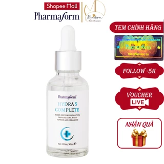 Serum Pharmaform Hydra 5 Complete Tinh chất phục hồi, cấp ẩm chuyển biệt 30ml