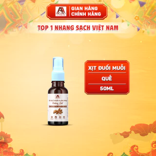 Xịt Tinh Dầu Đuổi Muỗi & Côn Trùng An An Tinh Chất Quế 50ml.