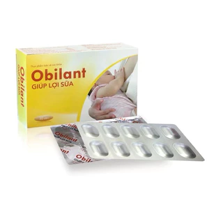 Viên Uống Lợi Sữa OBILANT (Hộp 30 Viên)