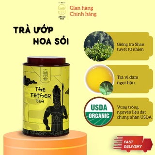 Trà hoa sói SACHS TEA 1773 trà hữu cơ cao cấp 75g/hộp