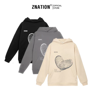 Áo Hoodie Unisex Nỉ Cua ZNATION Soulmate