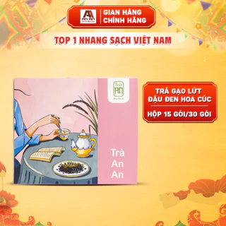 Trà An gạo lứt hoa cúc thanh nhiệt, ngủ ngon, đẹp da