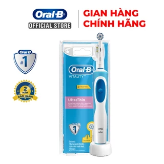 Bàn chải đánh răng điện Oral-B Vitality Ultrathin D12.513-Hàng chính hãng bảo hành 24 tháng