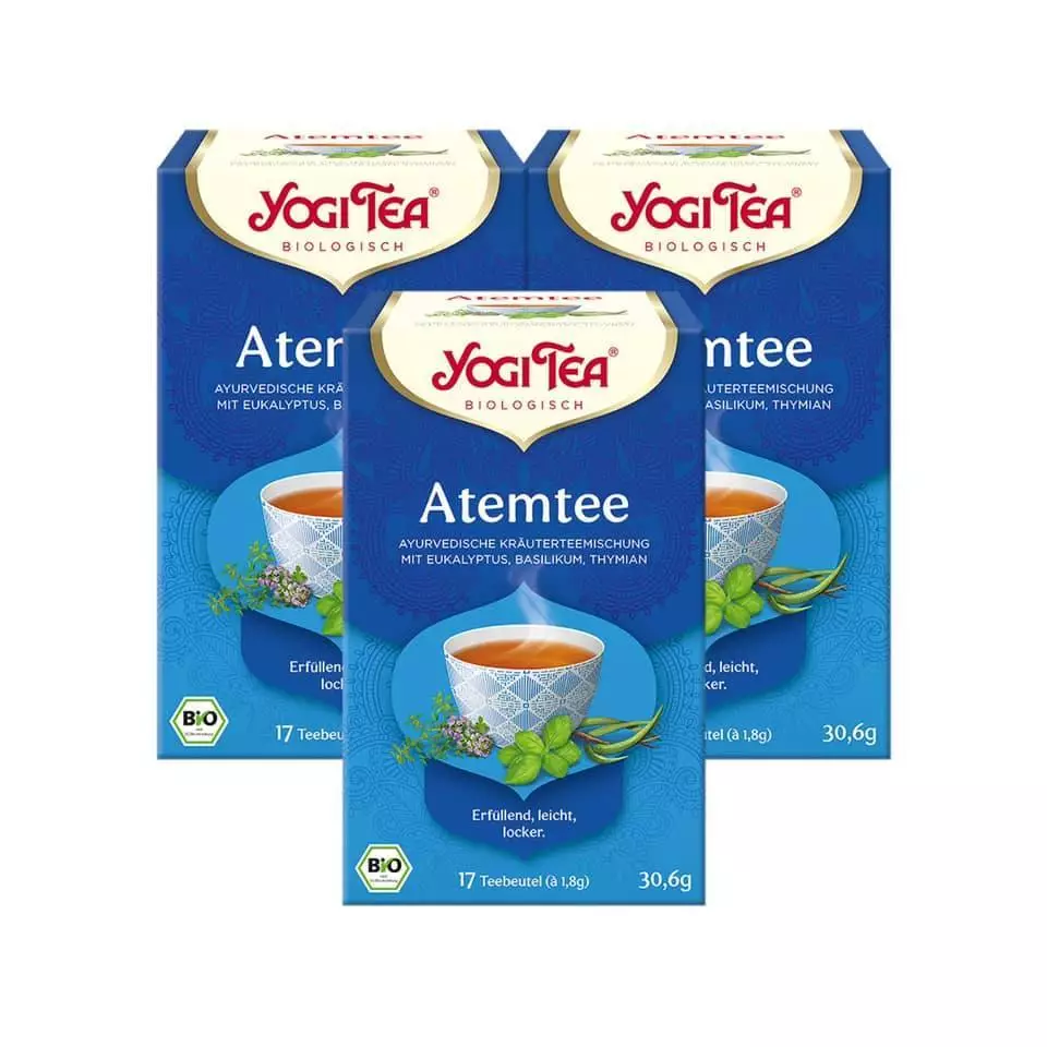 Trà bổ phổi hữu cơ Yogi Atem tea