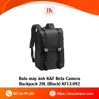 Balo máy ảnh K&F Beta Camera Backpack 20L (Black) KF13.087