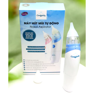 Máy hút mũi cho bé từ sơ sinh với đầu hút bằng Silicon - Máy vệ sinh mũi cho bé Comfybaby CF718 bảo hành 12 tháng