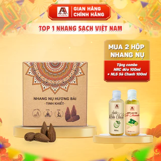 Nhang nụ An An, nụ hương bài xông nhà 100% tự nhiên hộp 39 nụ