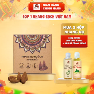 Nụ Quế An An, nhang quế nụ, nụ quế xông nhà 100% tự nhiên hộp 39 viên - Thơm ấm áp, dễ chịu