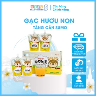 Gạc hươu non tăng cân SUMO hỗ trợ tăng cân vượt trội, hấp thu tốt, cải thiện tình trạng biếng ăn cho trẻ từ 1 tuổi