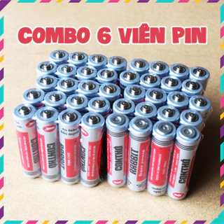 ComBo 6 Viên Pin Tiểu AA,AAA hàng chuẩn chính hãng sử dụng cho đồ chơi trẻ em