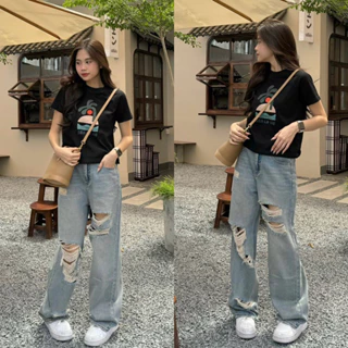 [RÁCH STORE] Quần Baggy QC - 2950 - Ống Rộng - R4T