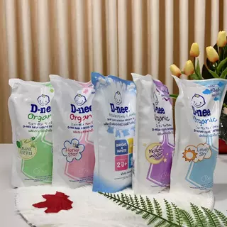 Nước giặt / xả quần áo trẻ sơ sinh d-nee dang túi 550ml