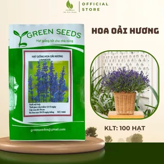 Hạt Giống Hoa Oải Hương hạt giống hoa nảy mầm tốt, hạt giống rau củ quả sinh trưởng khỏe