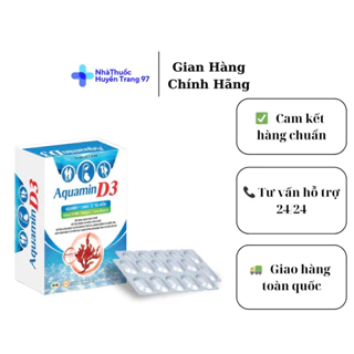 CANXI HỮU CƠ AQUAMIN D3 dành cho trẻ em, người lớn, phụ nữ có thai và cho con bú