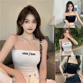 ÁO ỐNG QUÂY CROPTOP IN CHỮ OGSIM2