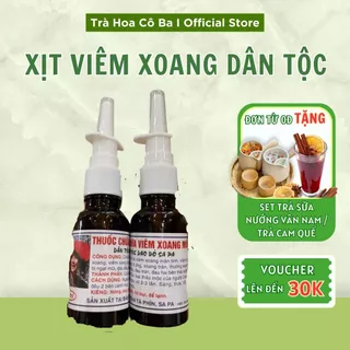 Xịt viêm xoang viêm mũi dị ứng, viêm mũi do thời tiết- Người Giao Đỏ