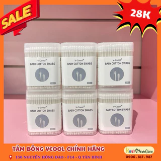 TĂM BÔNG VCOOL HỘP 200C