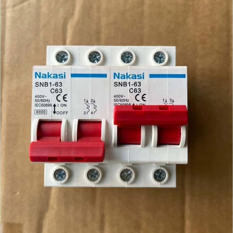 Át Đảo Chiều 1 pha Nakasi 32A , 63A - Cầu dao đảo chiều dạng aptomat
