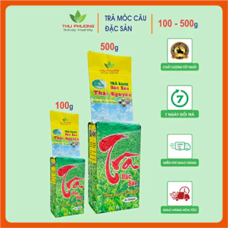 Trà móc câu thái nguyên loại đặc sản, chế biến thủ công, trà sạch tiêu chuẩn VietGap gói 100G-500G