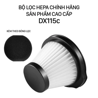 (Chính hãng) Bộ lọc hepa thay thế cho máy hút bụi Deerma DX115c