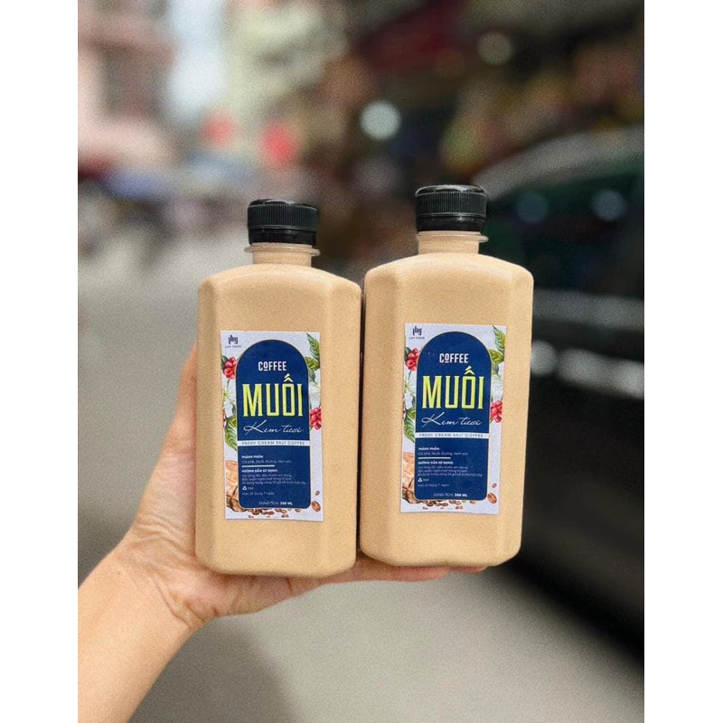 Cafe muối kem tươi chai 350ml (hoả tốc Hà Nội)