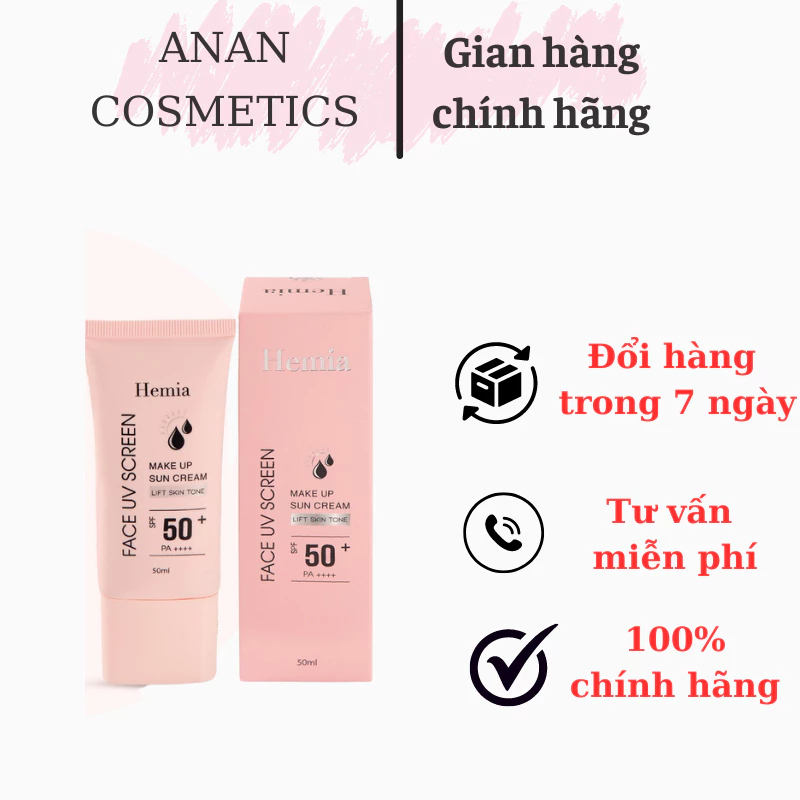 Kem chống nắng Hemia  Hàn Quốc 50ml